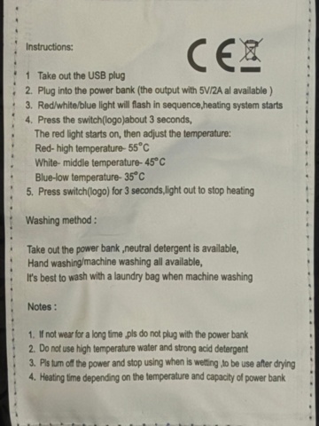 1572588-2 2 pcs Heated Vests 9 Zoners - Medium - Free shipping