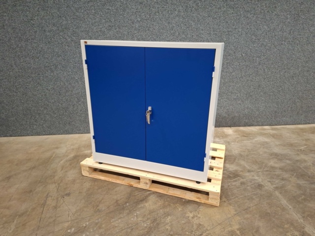 1572539-2 Förvaringsskåp STYLE 1000x1000x400 mm, vit, blå