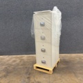 1572565-2 Brandklassat mappskåp SHELL 90 min. nyckellås, 1500x520x680 mm, 4 lådor