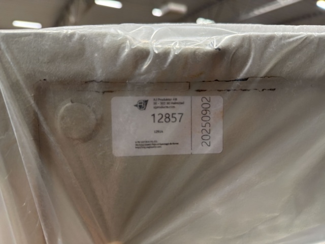 1572565-6 Brandklassat mappskåp SHELL 90 min. nyckellås, 1500x520x680 mm, 4 lådor