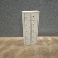 1572542-2 Värdefackskåp MULTICUBE 10 fack, 1008x412x150 mm, ljusgrå