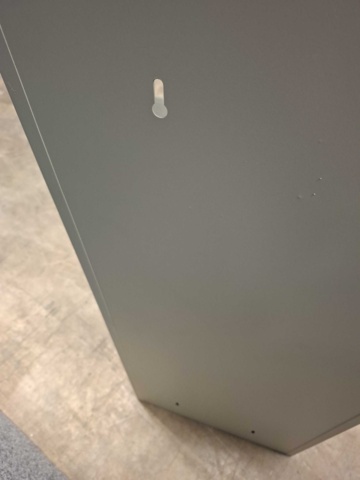 1572542-8 Värdefackskåp MULTICUBE 10 fack, 1008x412x150 mm, ljusgrå