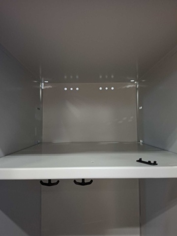 1572543-7 Klädskåp CLASSIC 3 sektioner, 1740x1200x550 mm, blå