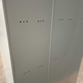 1572543-13 Klädskåp CLASSIC 3 sektioner, 1740x1200x550 mm, blå