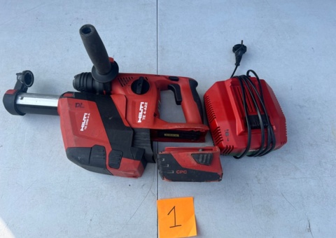Slagborr med dammsugartillsat - Hilti TE 4-A22