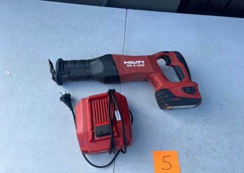 Tigersåg med tillbehör - Hilti SR 6-A22