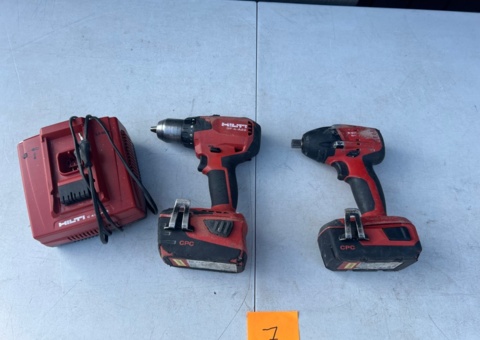 Mutterdragare och skruvdragare med tillbehör - Hilti