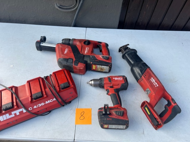 1572608-1 Slagborr, skruvdragare och tigersåg - Hilti