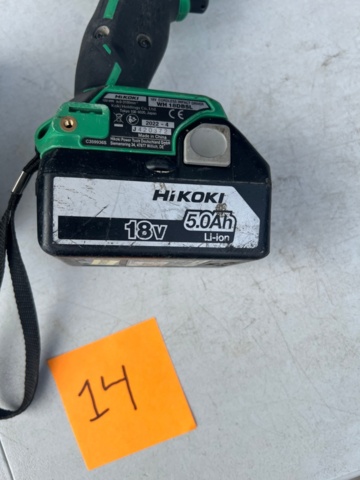 1572614-3 Impact driver with accessories - HiKOKI WH18DBSL