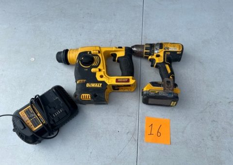 Skruvdragare och slagborr med tillbehör - DeWalt