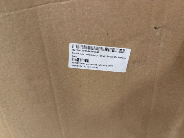 1572580-3 Storage cabinet SERVE 380x550x340 mm, white