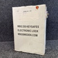 1572584-2 Nyckelskåp CARR 530x370x220 mm, 250 krokar, kodlås
