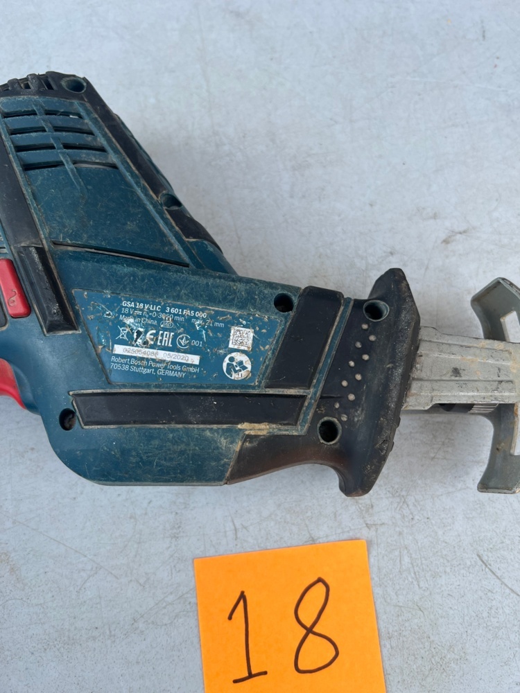 1572618-2 Tigersåg med tillbehör - Bosch Professional GSA 18 V-LI C
