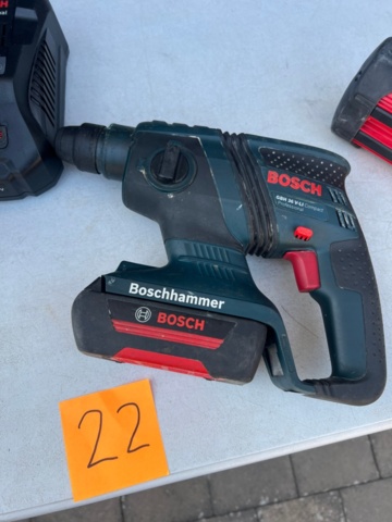 1572622-1 Slagborr med tillbehör - Bosch GBH 36 V-LI Compact Professional