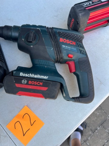 1572622-4 Slagborr med tillbehör - Bosch GBH 36 V-LI Compact Professional