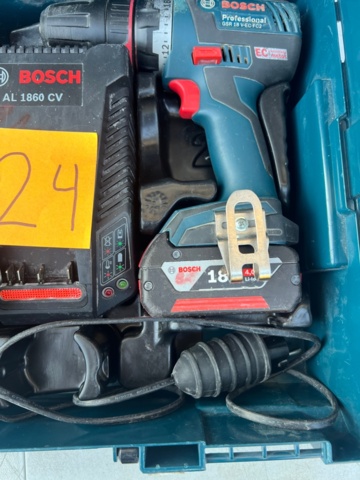 1572624-5 Skruvdragare med tillbehör - Bosch Professional GSR 18 V-EC FC2