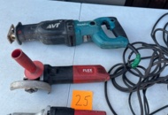 1572625 Rakslip, vinkelslip och tigersåg - Makita, FLEX