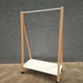 1572559-2 Klädställning på hjul 1 hyllplan 1500x950x420 mm