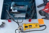 1572627 Sticksåg, vinkelslip och slagborr - Bosch, Hilti, DeWalt