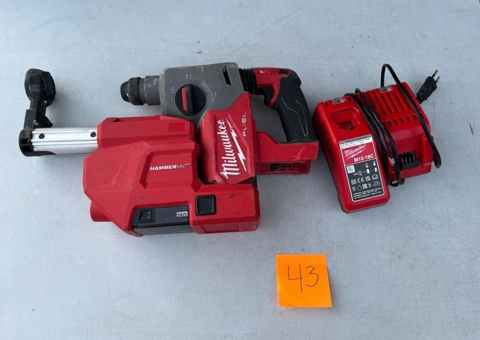 Slagborr med dammsugartillsats - Milwaukee M18 FUE