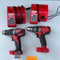 1572644-1 Skruvdragare 2 st med tillbehör - Milwaukee M18 FDD