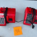 1572646-4 Skruvdragare 2 st med laddare - Milwaukee M18 BPD