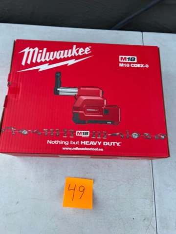 1572649-1 Dammutsug - Milwaukee M18 CDEX-0 (Ny)