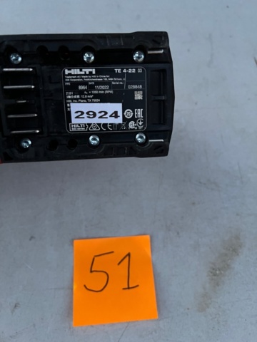 1572651-3 Slagborr med dammsugartillsats - Hilti TE 4-A22