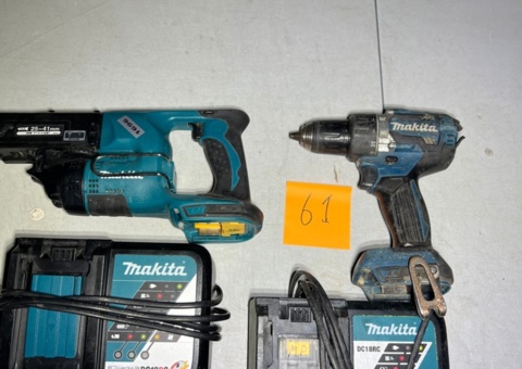 Skruvautomat och skruvdragare med tillbehör - Makita