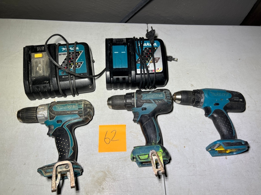 1572662-1 Skruvdragare 3 st - Makita