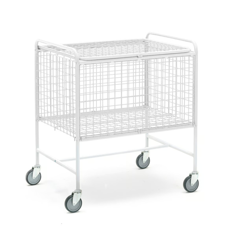 1572527-1 Nätkorgsvagn VAN Vit
