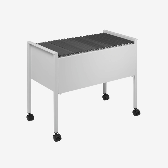 1572538-1 Hängmappsvagn DURABLE Economy Grå, 80st A4, 368x592x655mm