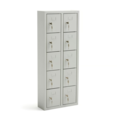 1572542-1 Värdefackskåp MULTICUBE 10 fack, 1008x412x150 mm, ljusgrå