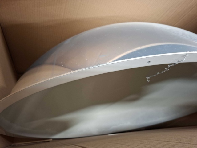 1572545-5 Spegelkupol 360°, Ø1000 mm, akryl