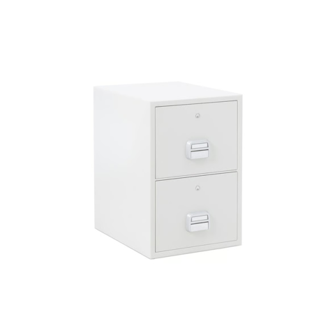 1572568-1 Brandklassat mappskåp SHELL 90 min. nyckellås, 770x520x680 mm, 2 lådor