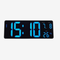 1572579-1 Wall clock ALBA Hordgtl 38cm blue/black