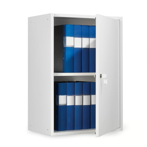 1572583-1 Förvaringsskåp SERVE 1 hyllplan, 780x550x340 mm, vit