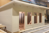 1573150 Frame for an attic house in funk style