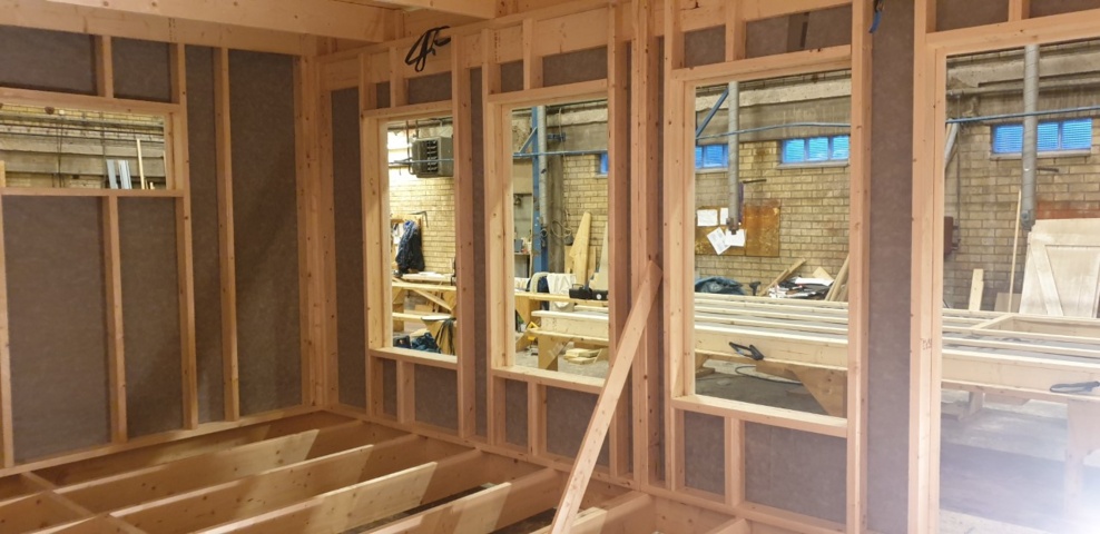 1573150-4 Frame for an attic house in funk style