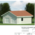 1573151-1 Frame double garage of approximately 60 square meters