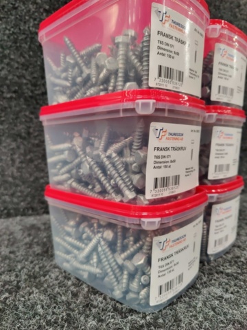 1572349-5 900 pcs French Wood Screw 8x50, Arne Thuresson