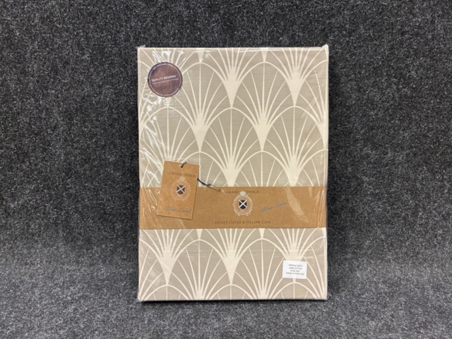 1572352-2 Bedding set Double Grand Design Grace Sand 230×220 cm