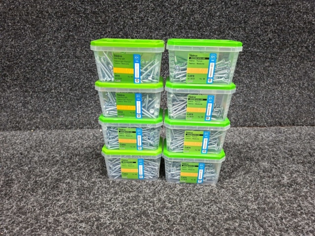 1572356-1 8 pcs Packs Wood Screws, Essve
