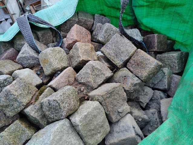 1091312-4 Gatsten Granit Bohusmix ca 7 m2