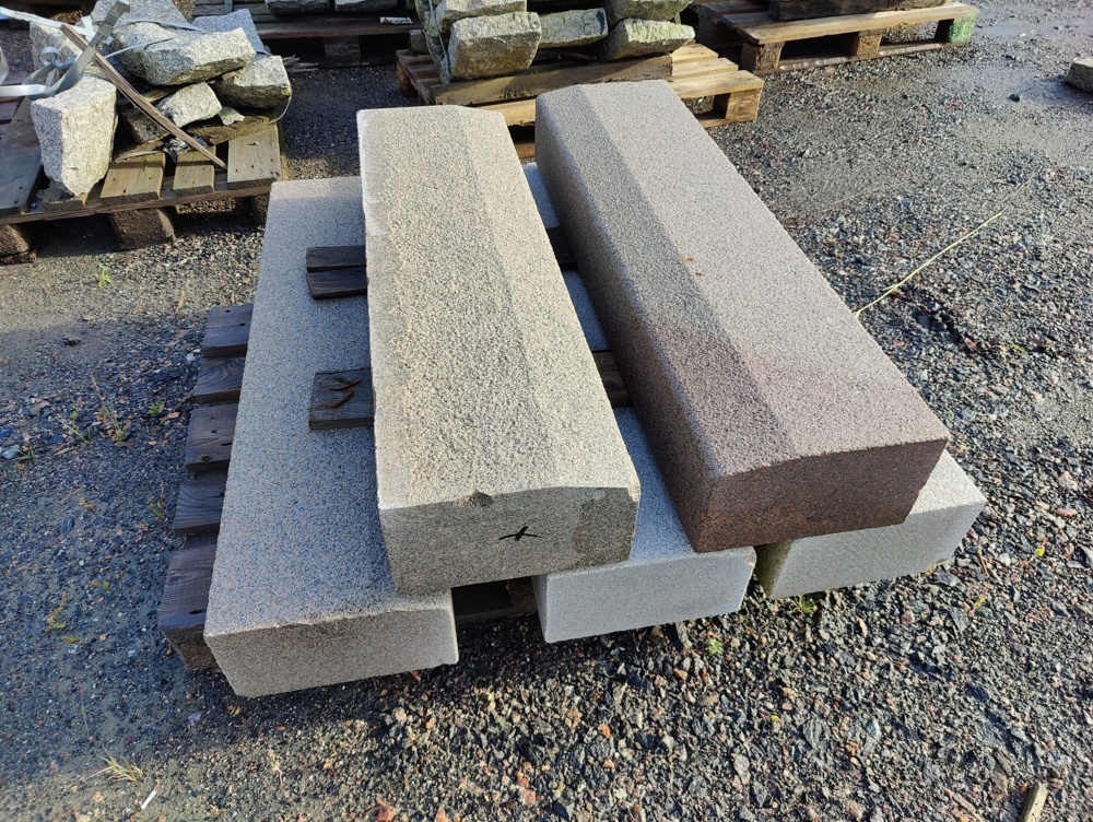 1091314-1 5 pcs Granite curbstone GF1 Straight Postage 170 mm
