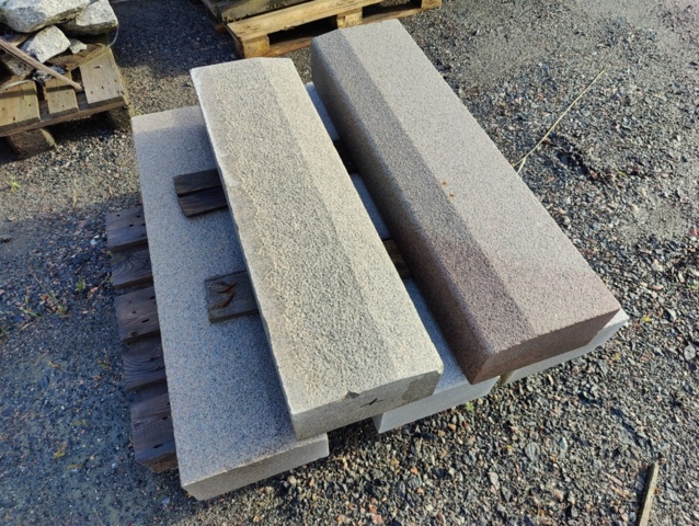1091314-2 5 st Granitkantsten GF1 Rak Porto 170 mm
