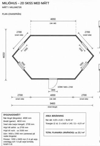 1571828-17 Building of approximately 25 sq m, (dismantled)