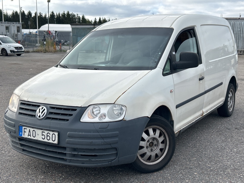 1544883-1 Volkswagen Caddy Maxi 1.9 TDI DPF 8v DSG Sekventiell, 105hk, 2008 (Reparationsobjekt)