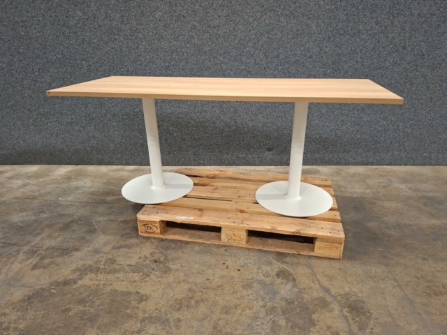 1575716-3 Table ALVA 1800x800x720 mm, anchorable, high-pressure laminate, white/birch