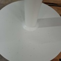 1575716-6 Table ALVA 1800x800x720 mm, anchorable, high-pressure laminate, white/birch